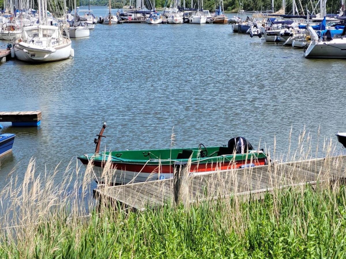 Strandkajuete Hooksiel Schillig Eksteriør billede